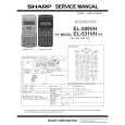 SHARP EL-531VH Instrukcja Serwisowa
