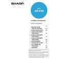 SHARP ARFX8 Instrukcja Obsługi