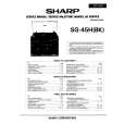 SHARP SG45H Instrukcja Serwisowa