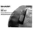 SHARP MC-G1 Instrukcja Obsługi