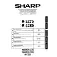 SHARP R2275 Instrukcja Obsługi