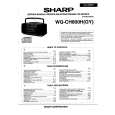 SHARP WQCH800H Instrukcja Serwisowa