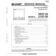 SHARP 21GT30 Instrukcja Serwisowa
