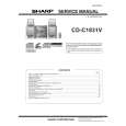 SHARP CD-C1831V Instrukcja Serwisowa