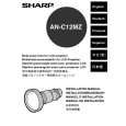 SHARP ANC12MZ Instrukcja Obsługi