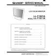 SHARP LL-T1501A Instrukcja Serwisowa