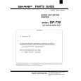 SHARP DP-730 Katalog Części