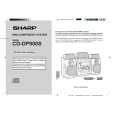 SHARP CDDP900S Instrukcja Obsługi
