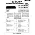 SHARP DX610H Instrukcja Serwisowa