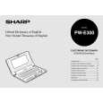 SHARP PWE300 Instrukcja Obsługi