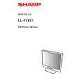 SHARP LLT15V1 Instrukcja Obsługi