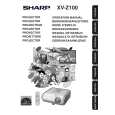 SHARP XV-Z100 Instrukcja Obsługi