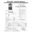 SHARP EL-341S Instrukcja Serwisowa