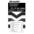 SHARP EL-556G Instrukcja Obsługi