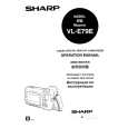 SHARP VL-E79E Instrukcja Obsługi