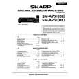 SHARP SMA75H/E Instrukcja Serwisowa