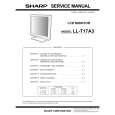 SHARP LL-T17A3 Instrukcja Serwisowa