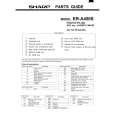 SHARP ER-A450S Katalog Części