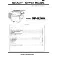 SHARP SF-8260 Instrukcja Serwisowa