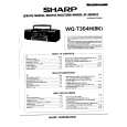 SHARP WQ-T354H(BK) Instrukcja Serwisowa