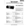 SHARP WQT360HT Instrukcja Serwisowa
