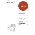 SHARP AR505 Instrukcja Obsługi