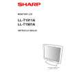 SHARP LT1511A Instrukcja Obsługi