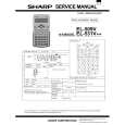 SHARP EL-509V Instrukcja Serwisowa