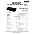 SHARP CRCD10H Instrukcja Serwisowa
