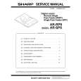 SHARP AR-SP6 Instrukcja Serwisowa