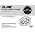 SHARP MDSR75H Instrukcja Obsługi
