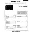 SHARP SX8000H Instrukcja Serwisowa
