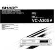 SHARP VC-A30SV Instrukcja Obsługi