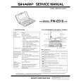 SHARP PW-E510 Instrukcja Serwisowa