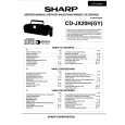 SHARP CD-JX20H Instrukcja Serwisowa