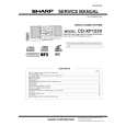 SHARP CDXP125V Instrukcja Serwisowa