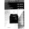 SHARP SA303H Instrukcja Obsługi