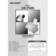 SHARP UXP400 Instrukcja Obsługi