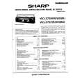 SHARP WQ272HW Instrukcja Serwisowa