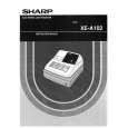 SHARP XE-A102 Instrukcja Obsługi