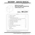 SHARP MX-LCX1 Instrukcja Serwisowa