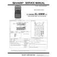 SHARP EL-509W Instrukcja Serwisowa