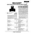 SHARP SYSTEMW800H Instrukcja Serwisowa