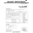 SHARP EL-9650 Instrukcja Serwisowa
