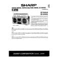 SHARP GF646H/E Instrukcja Serwisowa