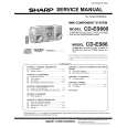 SHARP CD-ES600 Instrukcja Serwisowa