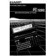 SHARP PC1280 Instrukcja Obsługi