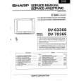 SHARP DV7036S Instrukcja Serwisowa