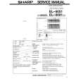 SHARP EL-6051 Instrukcja Serwisowa