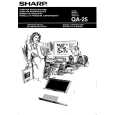 SHARP QA25 Instrukcja Obsługi